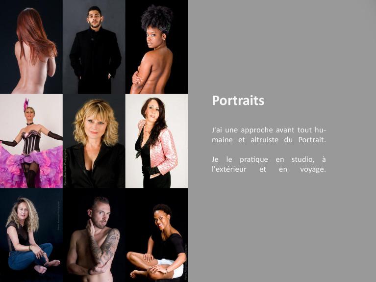 Accès Galeries Portraits