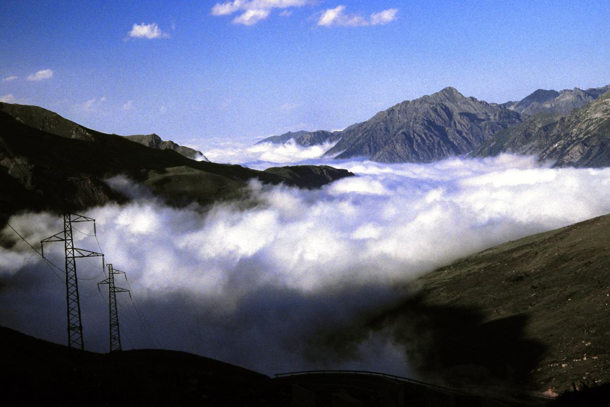 Vallée de l'Ariège, vue d'Andorra